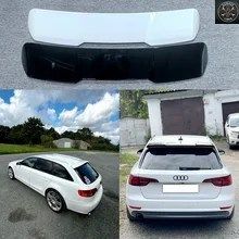 アウディ A4 B8 B9 RS4 オールロード アバント 2008～2022年モデル用 高品質ABS樹脂製リアトランク リップスポイラーウィング カーアクセサ