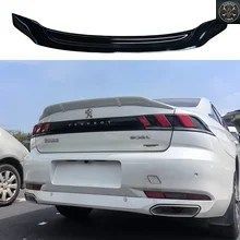 プジョー508 508L用スポイラー 2019-2025 カースタイリング ABS樹脂塗装済み ブラック ホワイト レッドカラー リアスポイラー トランク ブ 13,636円