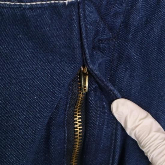 LIBERTY リバティー デニムオーバーオール メンズW54 （実寸W54 L29.5） 濃紺 ブルー hps-0013