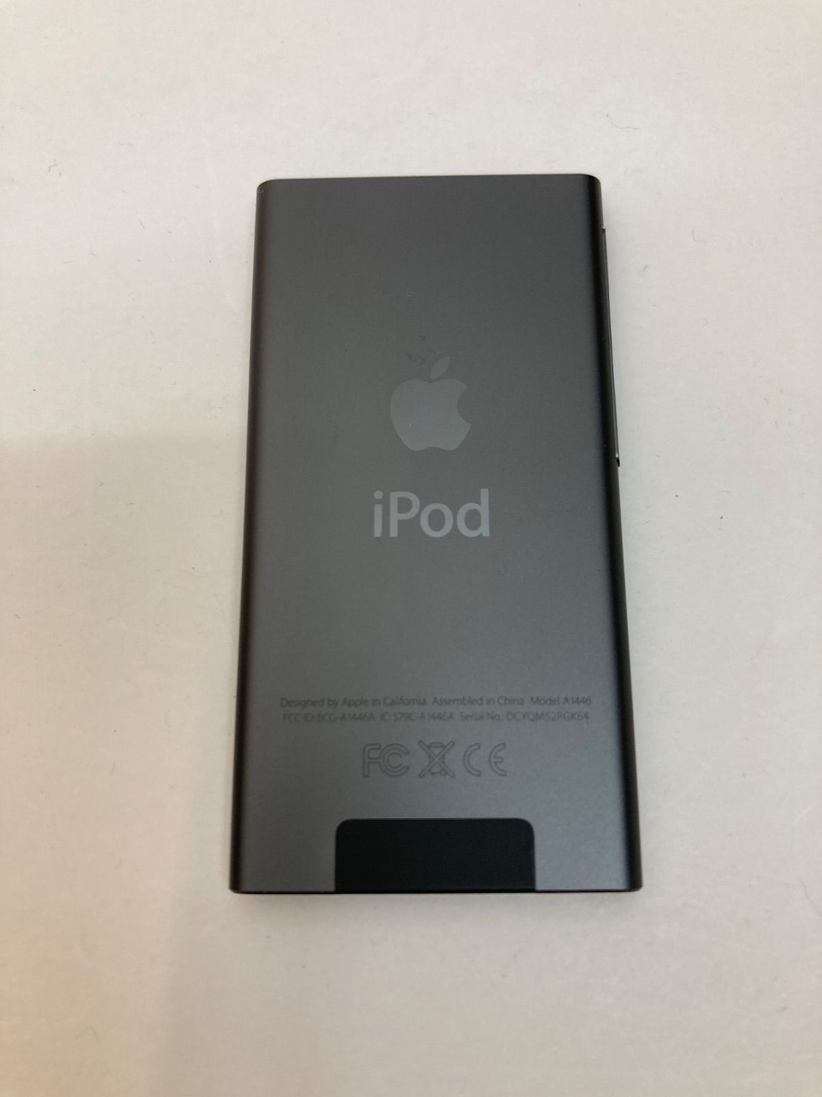 広店】 【現状品】Apple iPod nano 第7世代 ブラック MKN52J/A 【406