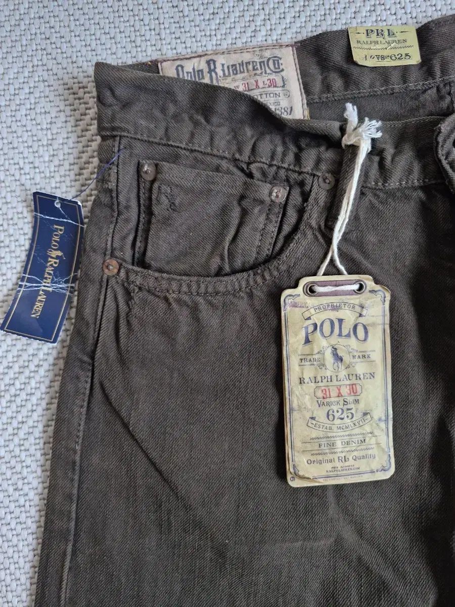 新品 ポロ ラルフローレン バリック ディストレスト デニムパンツ 31