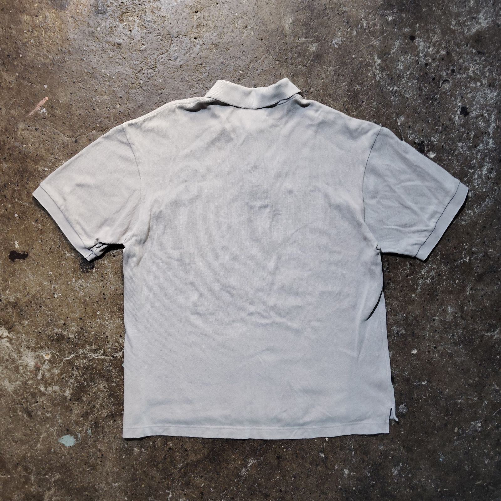 LACOSTE JOURNAL STANDARD別注 ヘビーピケポロシャツ L グレー