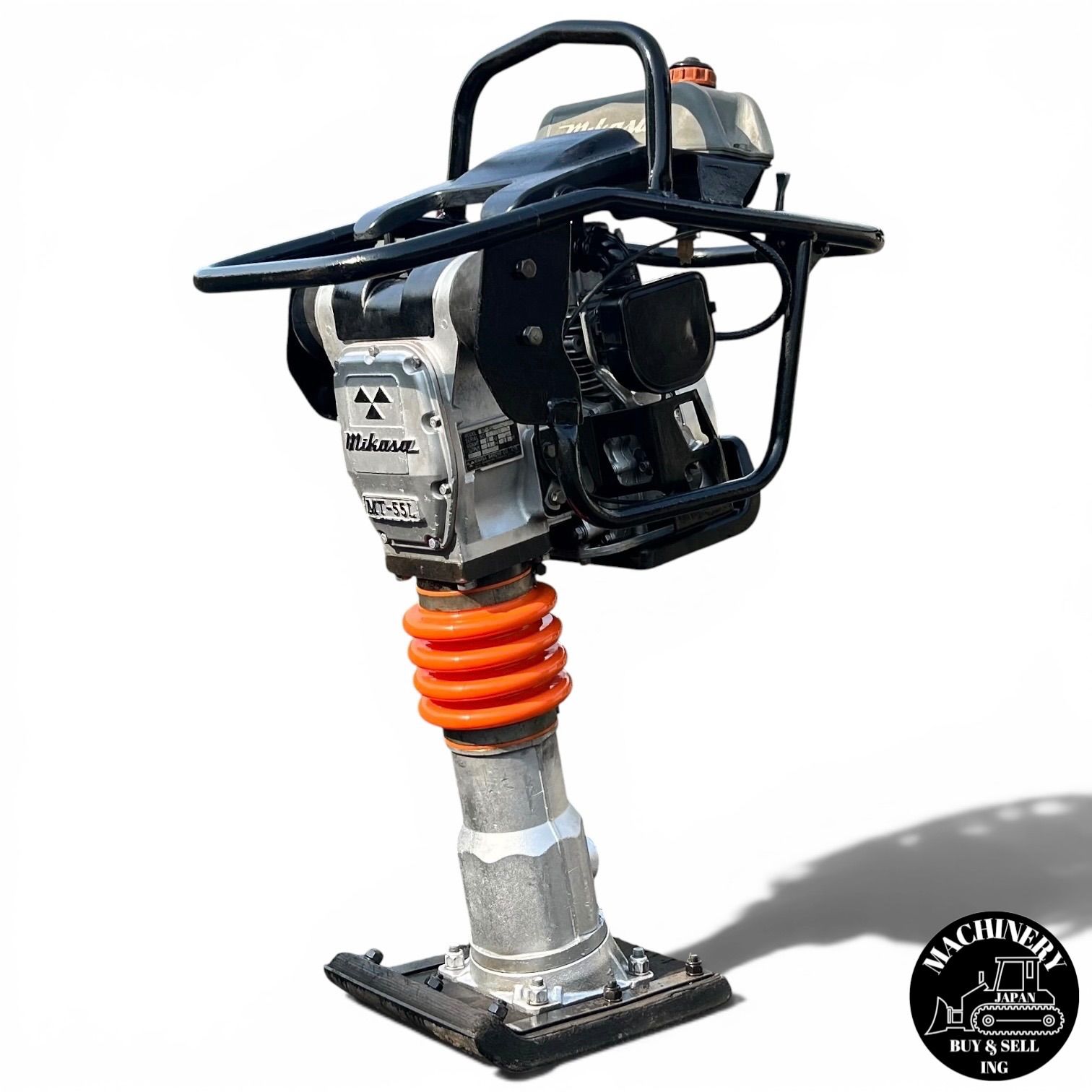 【整備済】タンピングランマー　MIKASA　三笠産業　MT-55L　転圧機　プレート　ミカサ