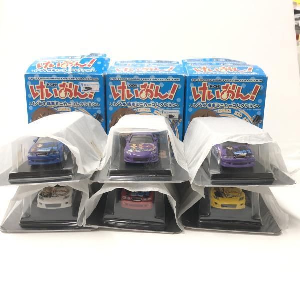 【中古】中身未開封)けいおん! 1/64痛車ミニカーコレクション 6種セット[69] 8,921円