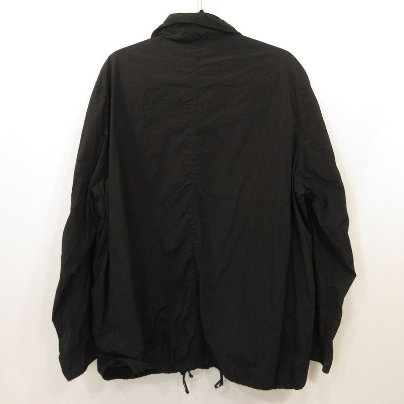 【姫路東店】 中古 ATON | エイトン 長袖シャツ hand dyed nylon shirts jacket 7110334 ブラック サイズ：4 【104】 姫路東店】 中古 ATON | エイトン 長袖シャツ hand dyed nylon shirts