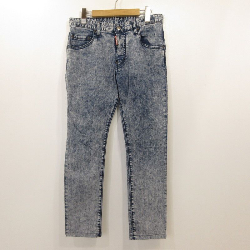 【姫路東店】 中古 DSQUARED2 | ディースクエアード デニムパンツ SKATER JEAN S71LB0583 ブルー サイズ：46 【108】