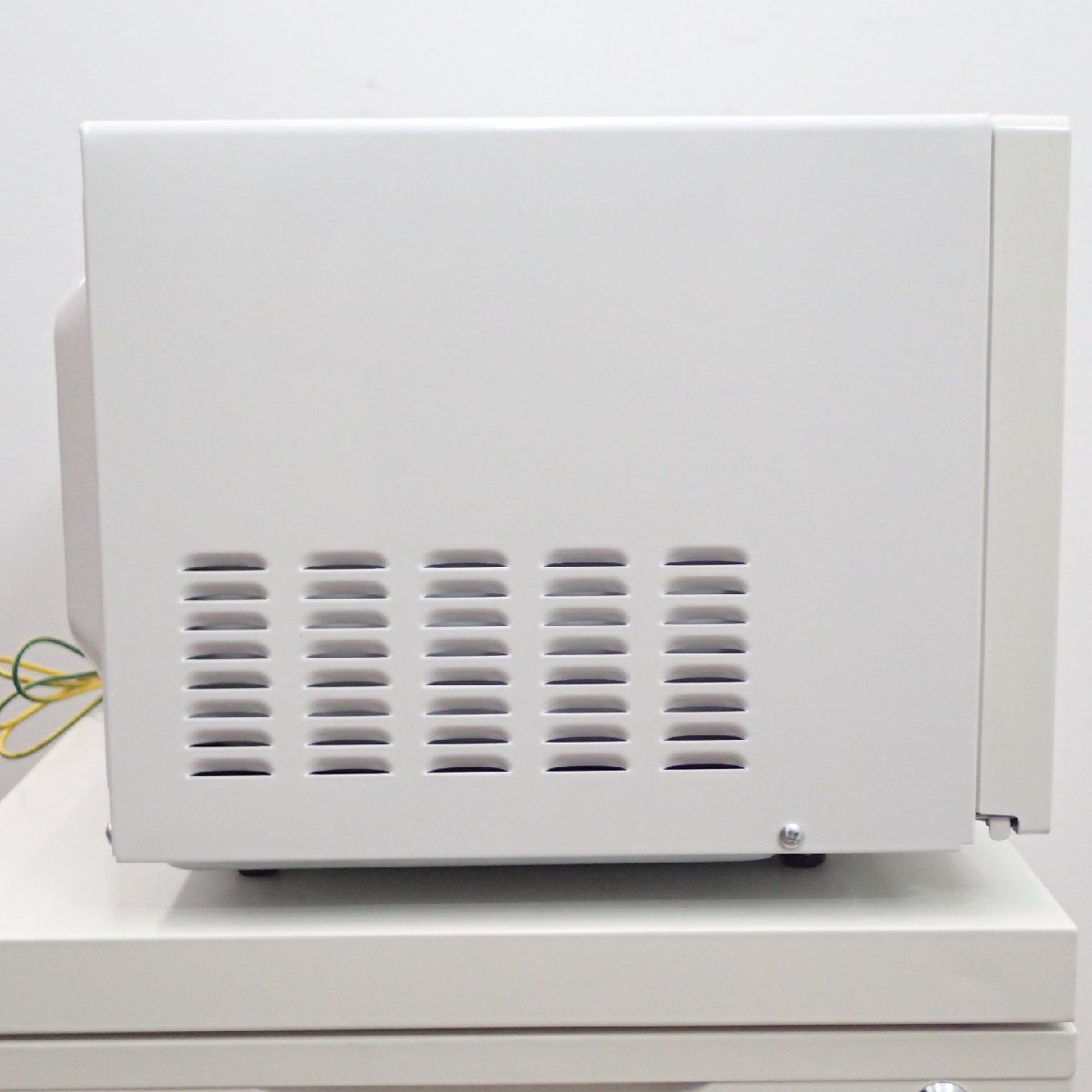 中古】ツインバード 電子レンジ DR-LD20W ホワイト フラットテーブル 
