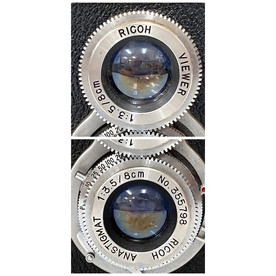 RICOHFLEX MODEL VIIS 二眼レフ 1:3.5/8cm フィルムカメラ リコー