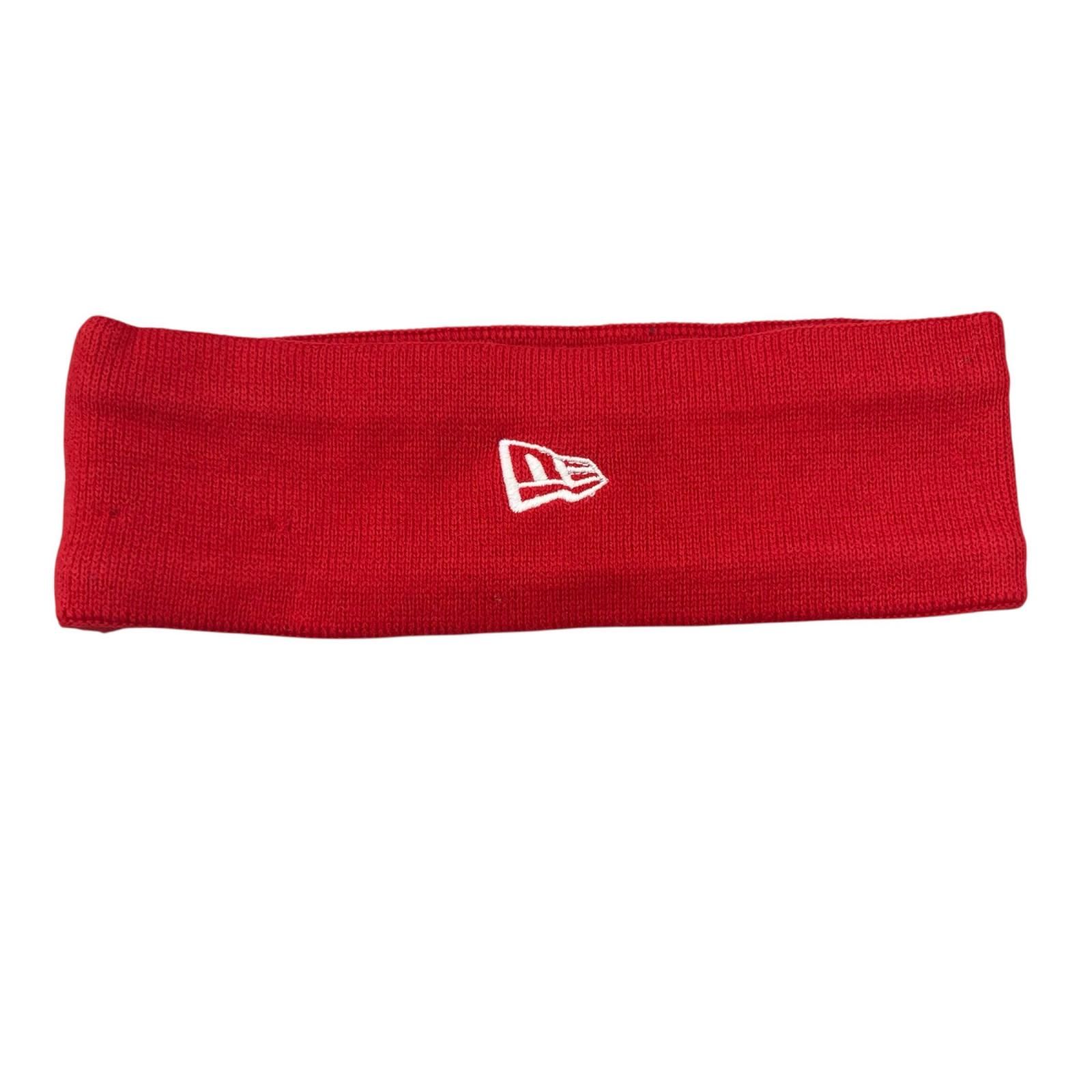 186000 現状品 Supreme シュプリーム ヘッドバンド レッド ニューエラ