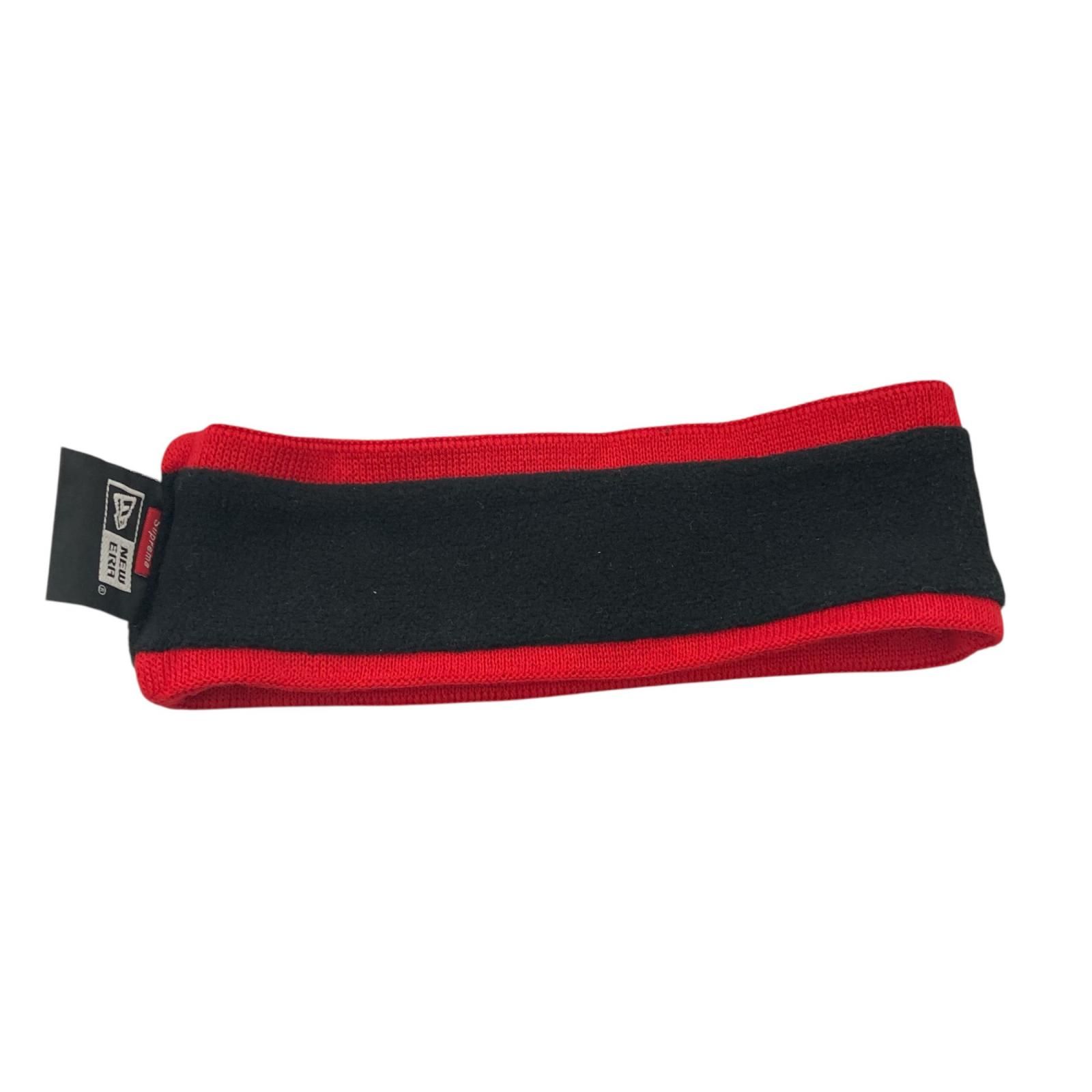 186000 現状品 Supreme シュプリーム ヘッドバンド レッド ニューエラ