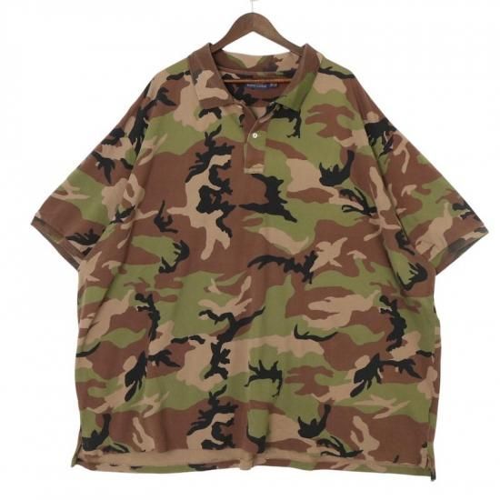 特大 ポロラルフローレン半袖鹿の子ポロシャツ メンズUS-5XL BIG 迷彩柄 ワンポイントポニー hsc-0484 6,660円