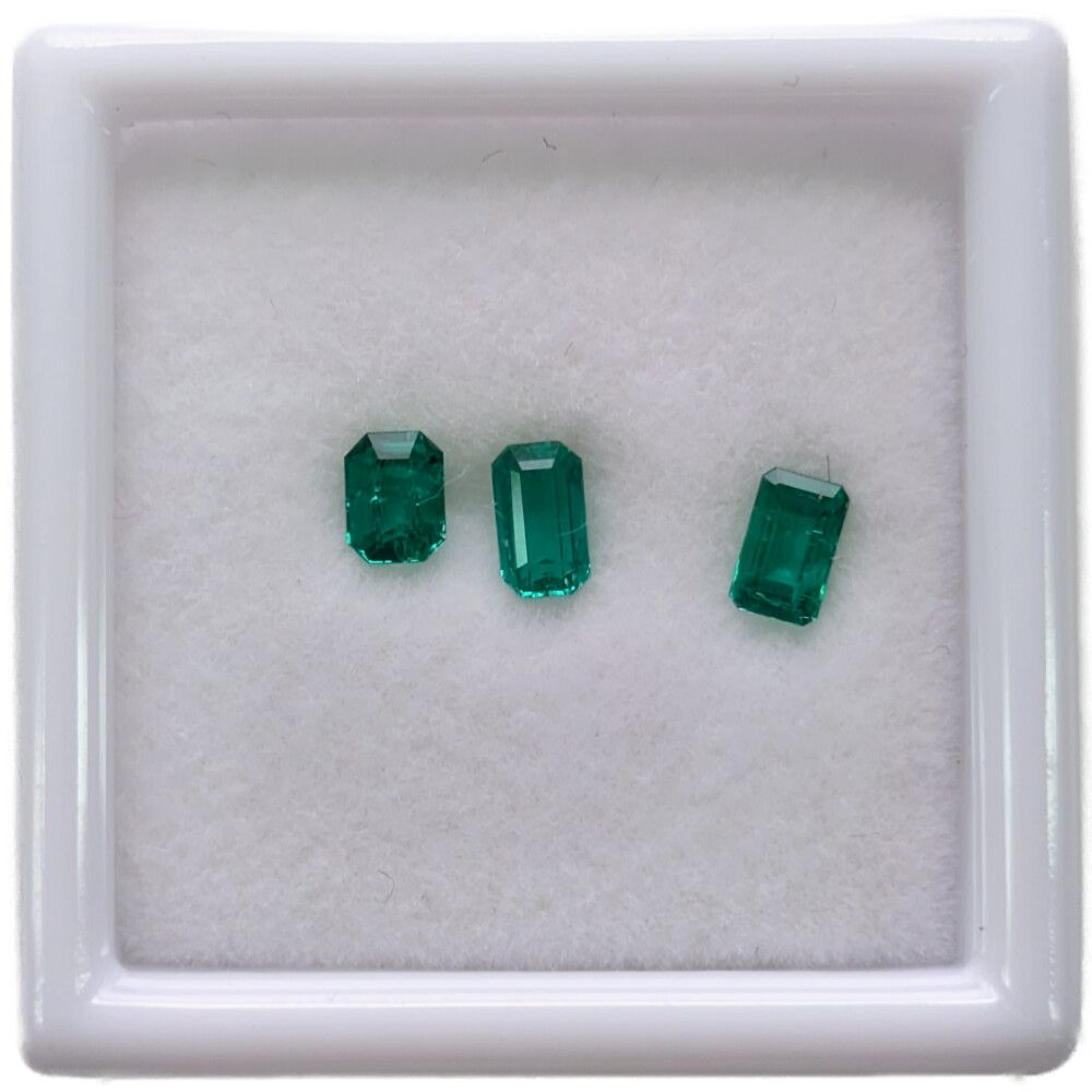 0.42ct 3P コロンビア ジュエリールース エメラルドルース Loose ルース グリーン 【♀】【S】【レディース】★■617607【中古】 8,400円