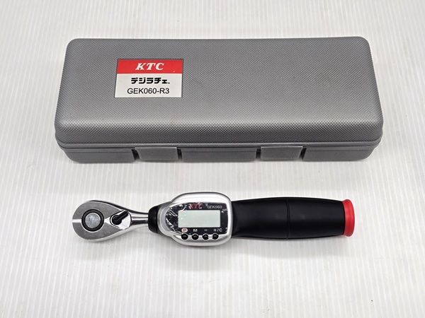 【中古品】 KTC 京都機械工具 デジラッチェ GEK060-R3 デジタルトルクレンチ 右ねじ・左ねじ対応 ○YR-20219○ 12,740円