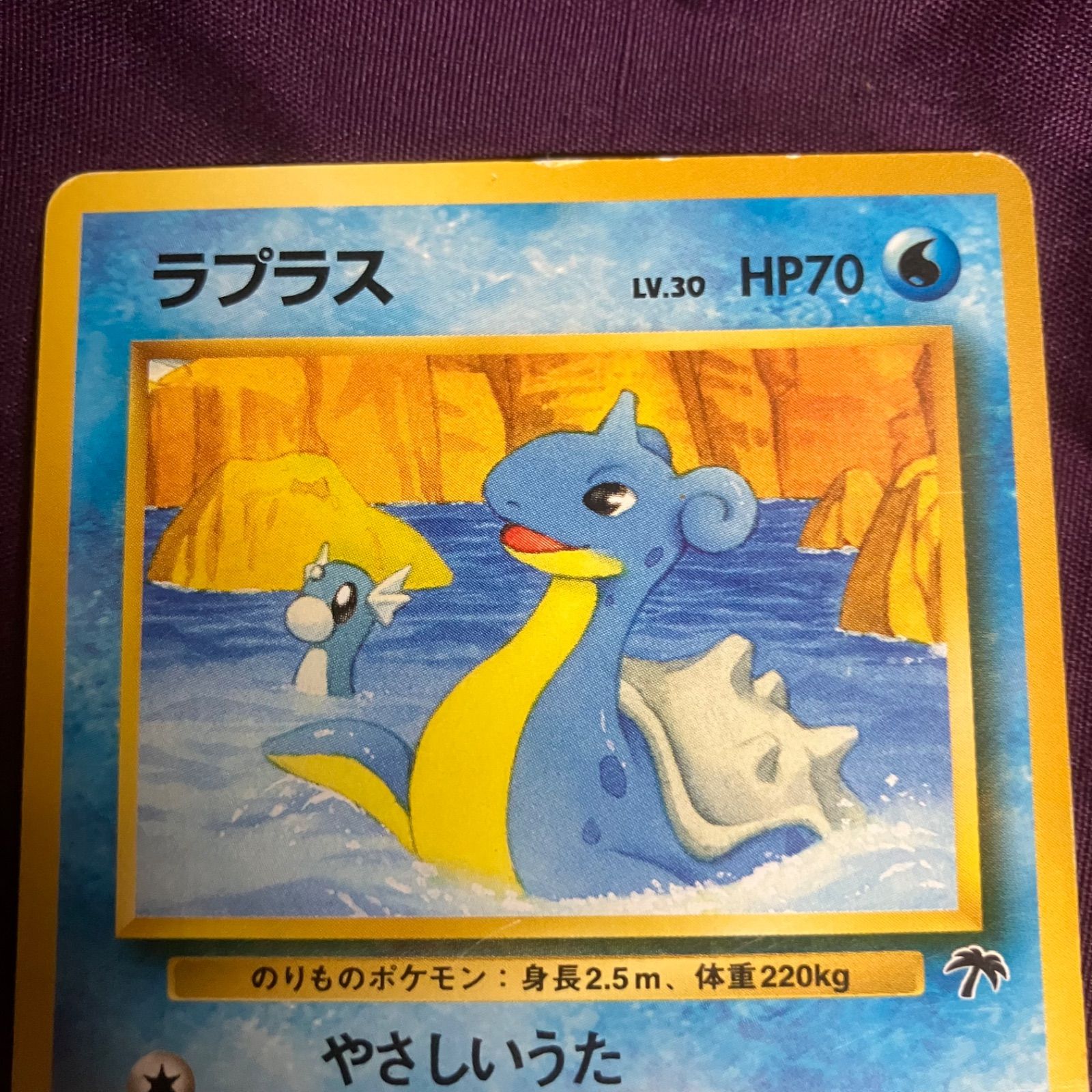 旧裏 マーク無し】ポケモンカード ラプラス サザンアイランド LV.30