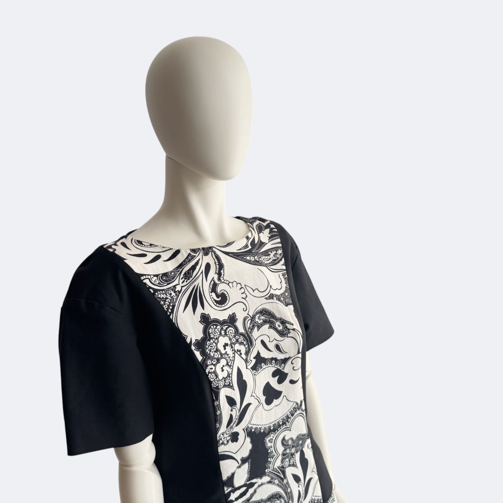 ETRO エトロ ワンピース ペイズリー柄 半袖 - メルカリ