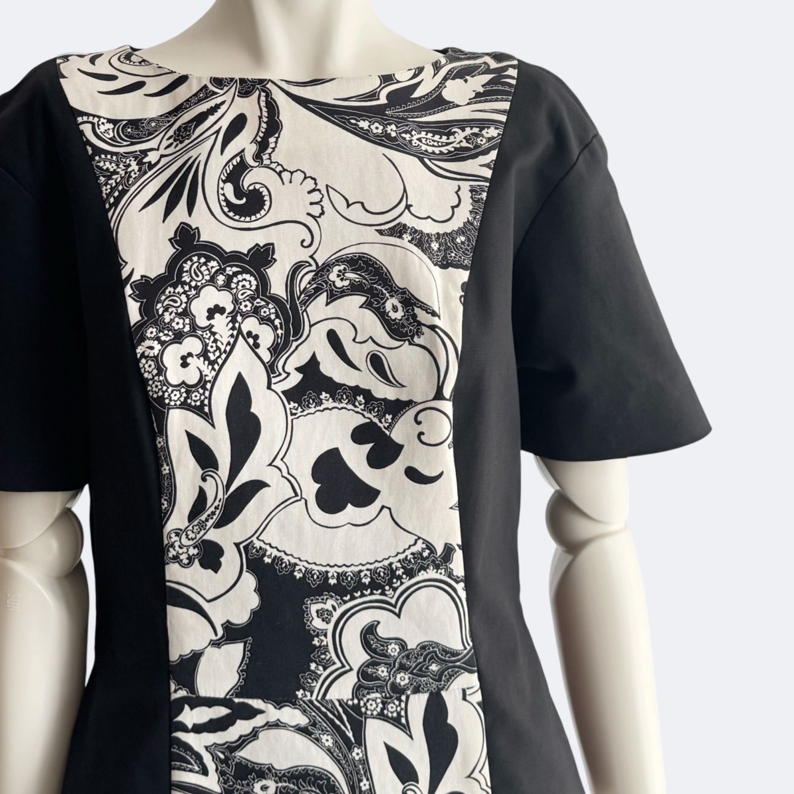 ETRO エトロ ワンピース ペイズリー柄 半袖 - メルカリ