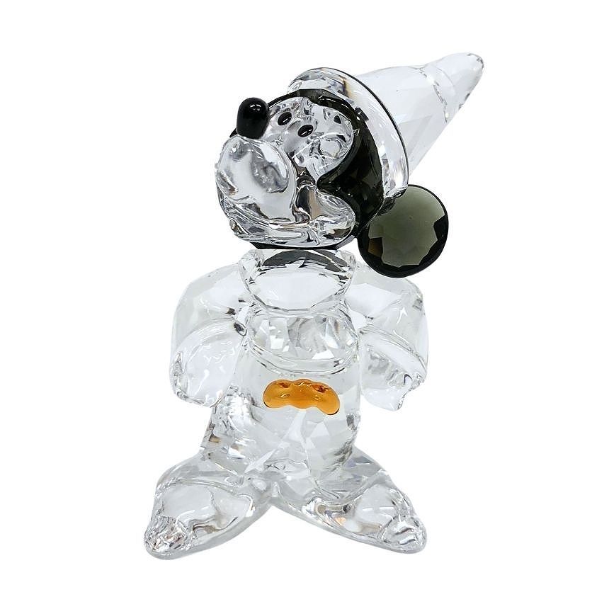 SWAROVSKI スワロフスキー 2009年 限定品 ソーサラーミッキー S 955427 フィギュリン フィギュア オブジェ 未使用 aq13161