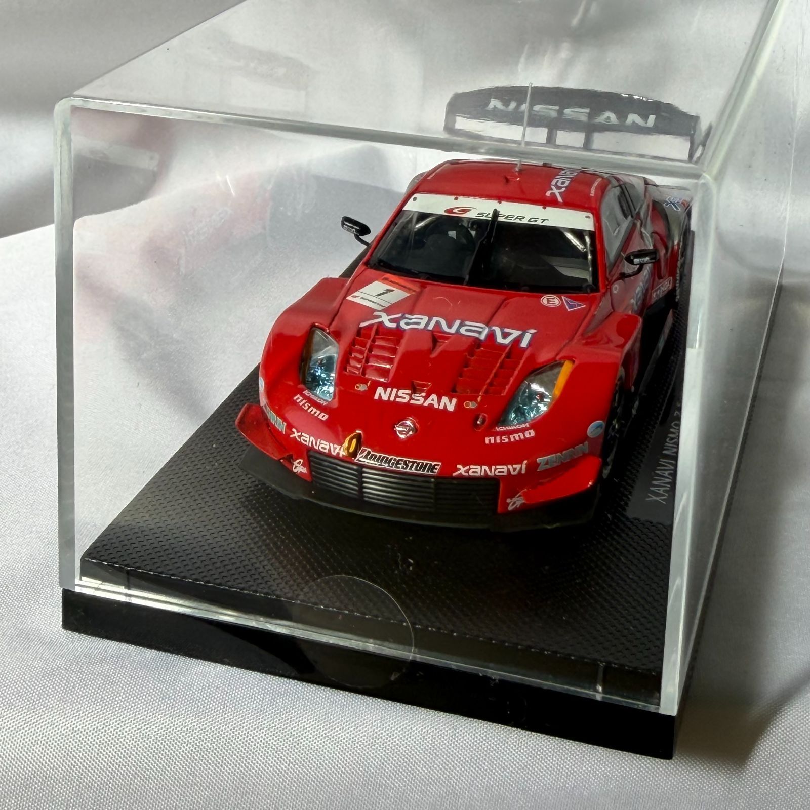1/43 エブロ ザナヴィ ニスモ Z スーパーGT500 2005 No.1 ミニカー