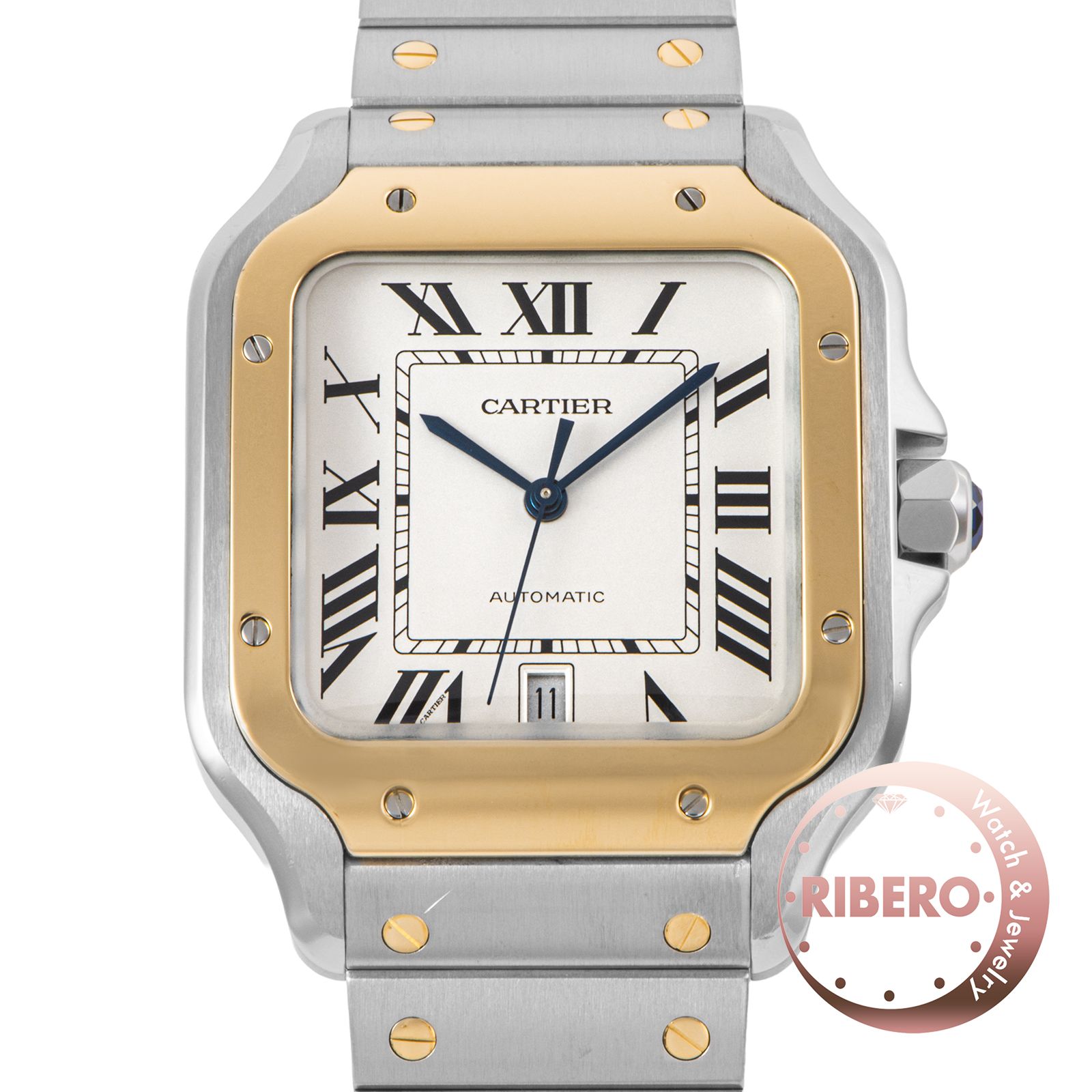 Cartier カルティエ サントス ドゥ カルティエ LM W2SA0006 ステンレススチール【中古】