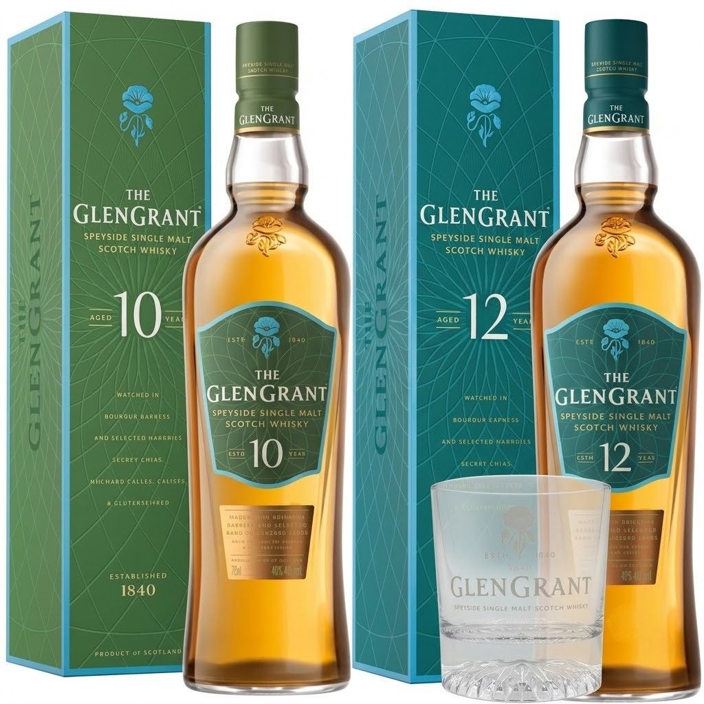 グレングラント 10年 12年 2本セット 40% 700ml 新品 - メルカリ