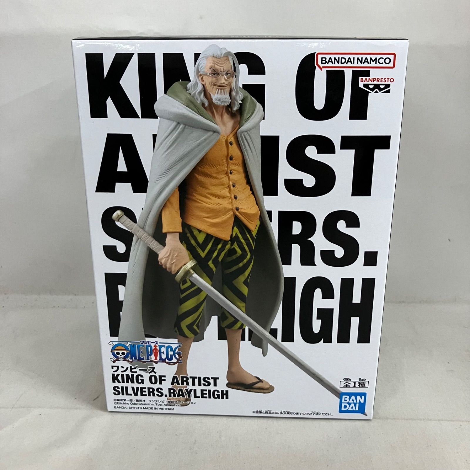 未開封 ONE PIECE KING OF ARTIST シルバーズ・レイリー フィギュア 6