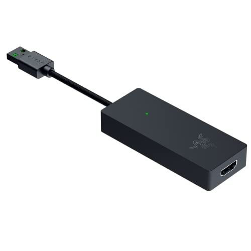 Razer Ripsaw X ビデオ キャプチャーカード 高精細映像 最大 4K 30FPSのビデオ制作可能 超低レイテンシー 超小型 超高速 USB3.0 HDMI2.0 接続 プラグアンドプレイ Open Broadcaster Software/Styu