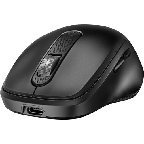 HP ワイヤレス マウス HP 510 90秒で最大30日間稼働 USB Type-C 充電 急速充電 4方向スクロール カスタマイズボタン 4000dpi 高精度センサー 左右対称 右利き 左利き 無線 Bluetooth 2.4GHz USBドングル yu 7,110円