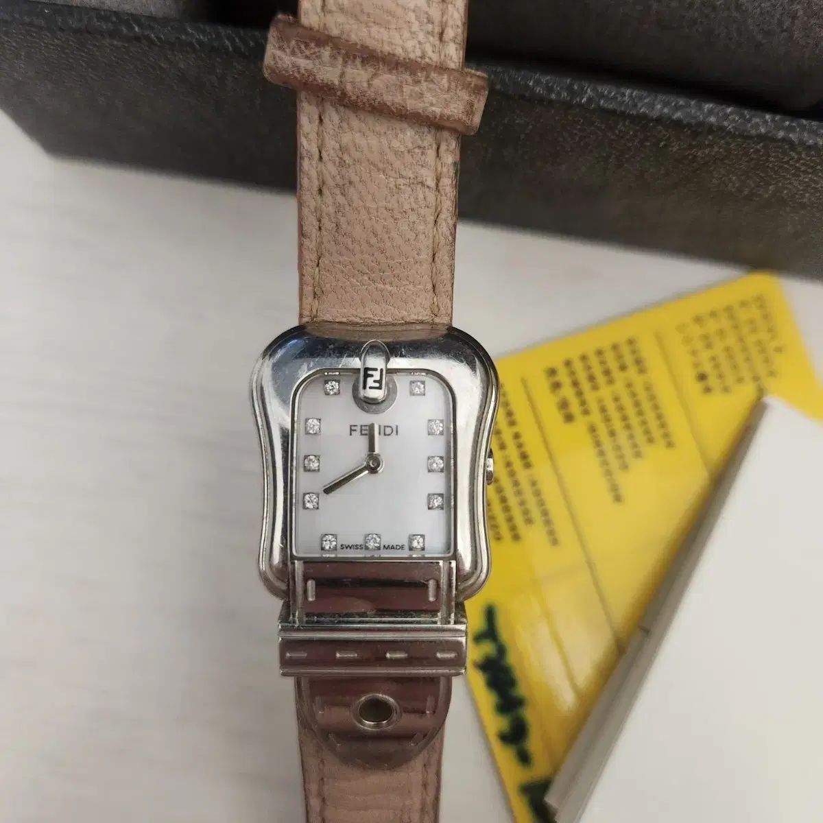 FENDI フェンディ 3800L 11POINT ポイント ダイヤモンド レディース時計