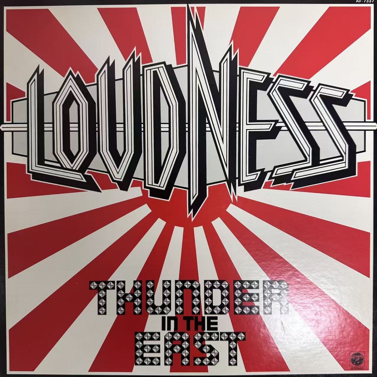 国内盤 LOUDNESS/THUNDER IN THE /COLUMBIA AF7337 LP/レコード/record