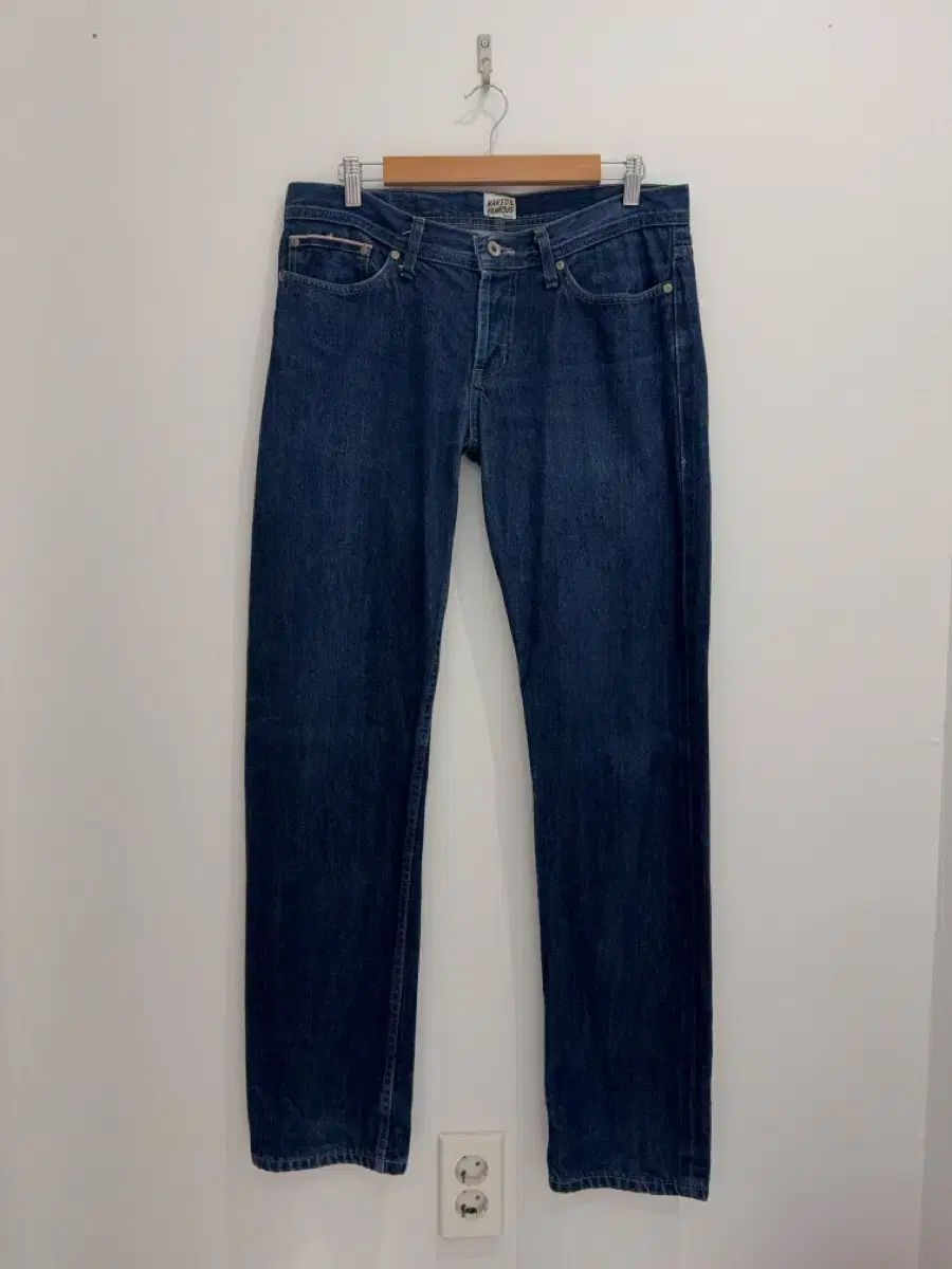 ネイキッド アンド フェイマス セルビッジ デニム パンツ