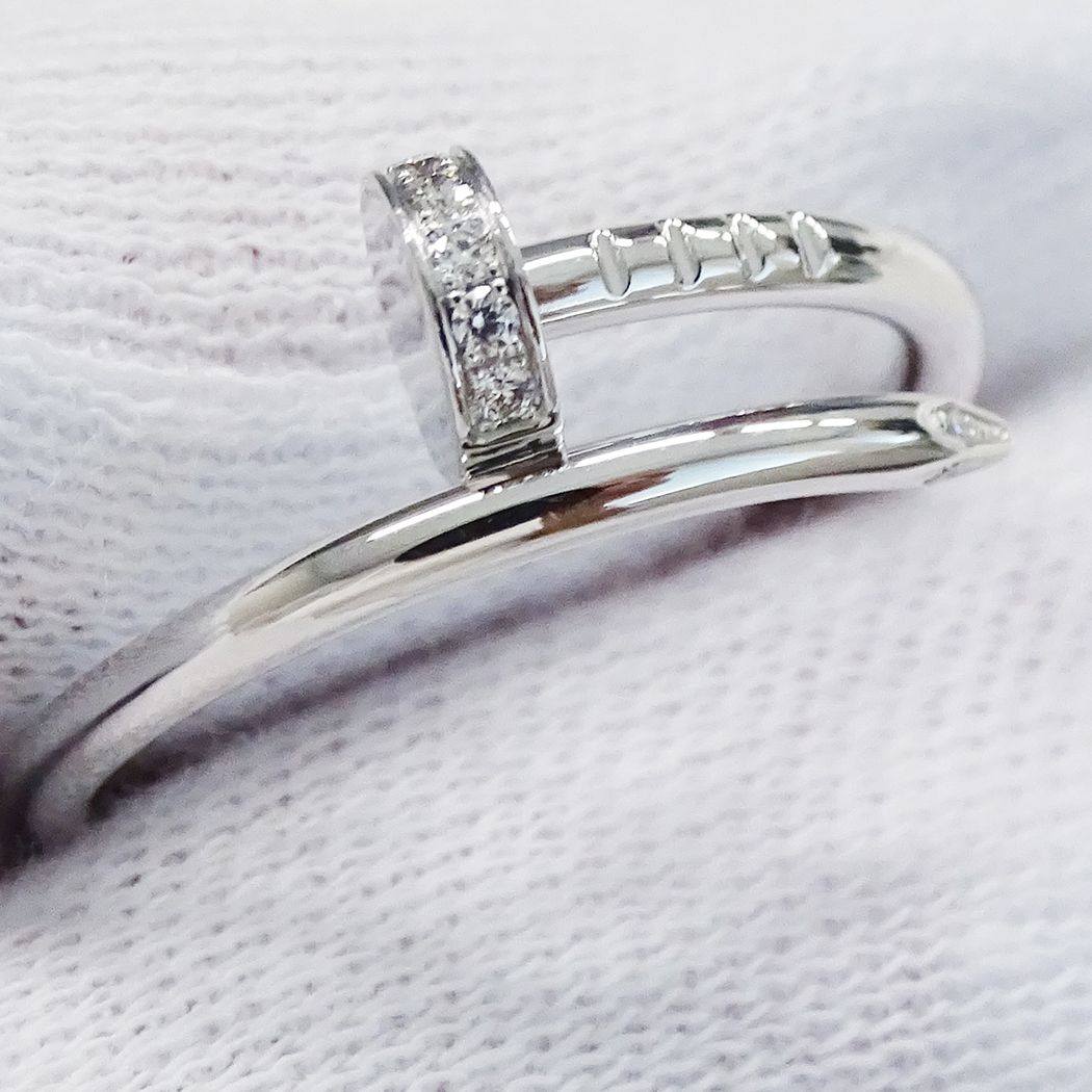カルティエ Cartier リング レディース メンズ ブランド 指輪 750WG