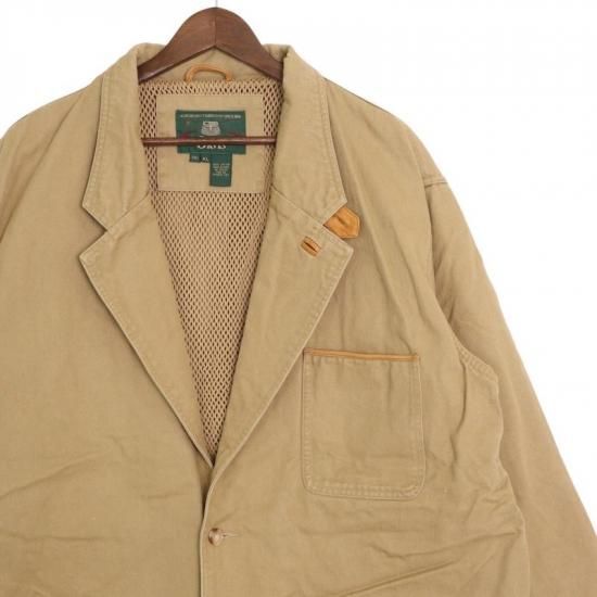 00's ORVIS コットンツイル ハンティングジャケット 古着 メンズUS-XLサイズ ベージュ系 jc-0146 10,500円