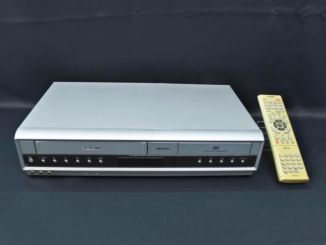 ジャンク品】 TOSHIBA 東芝 VHSビデオ一体型DVDビデオプレーヤー DVD 