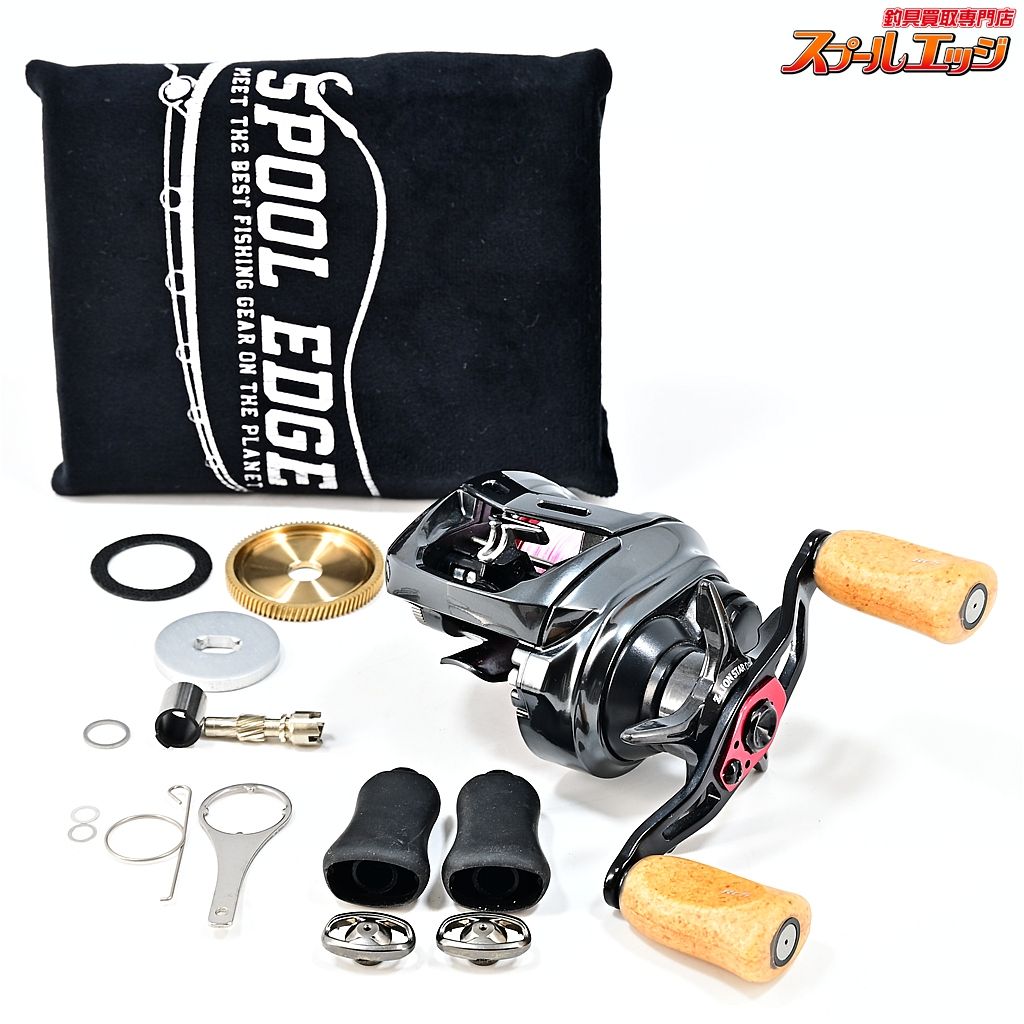 ★☆【ダイワ】 20アルファス エア TW 8.6L SLPW7.1ギアレシオチューン&純正ドラグクリッカー&コルクノブクリア装着 DAIWA★☆m45964