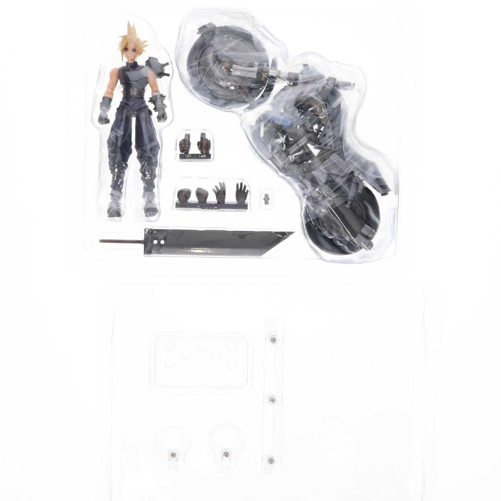 BRING ARTS(ブリングアーツ) クラウド・ストライフ&ハーディ=デイトナ FINAL FANTASY VII(ファイナルファンタジー7) 完成品 可動フィギュア スクウェア・エニックス BRING ARTS(ブリングアーツ) クラウド・ストライフ&ハーディ=デイトナ