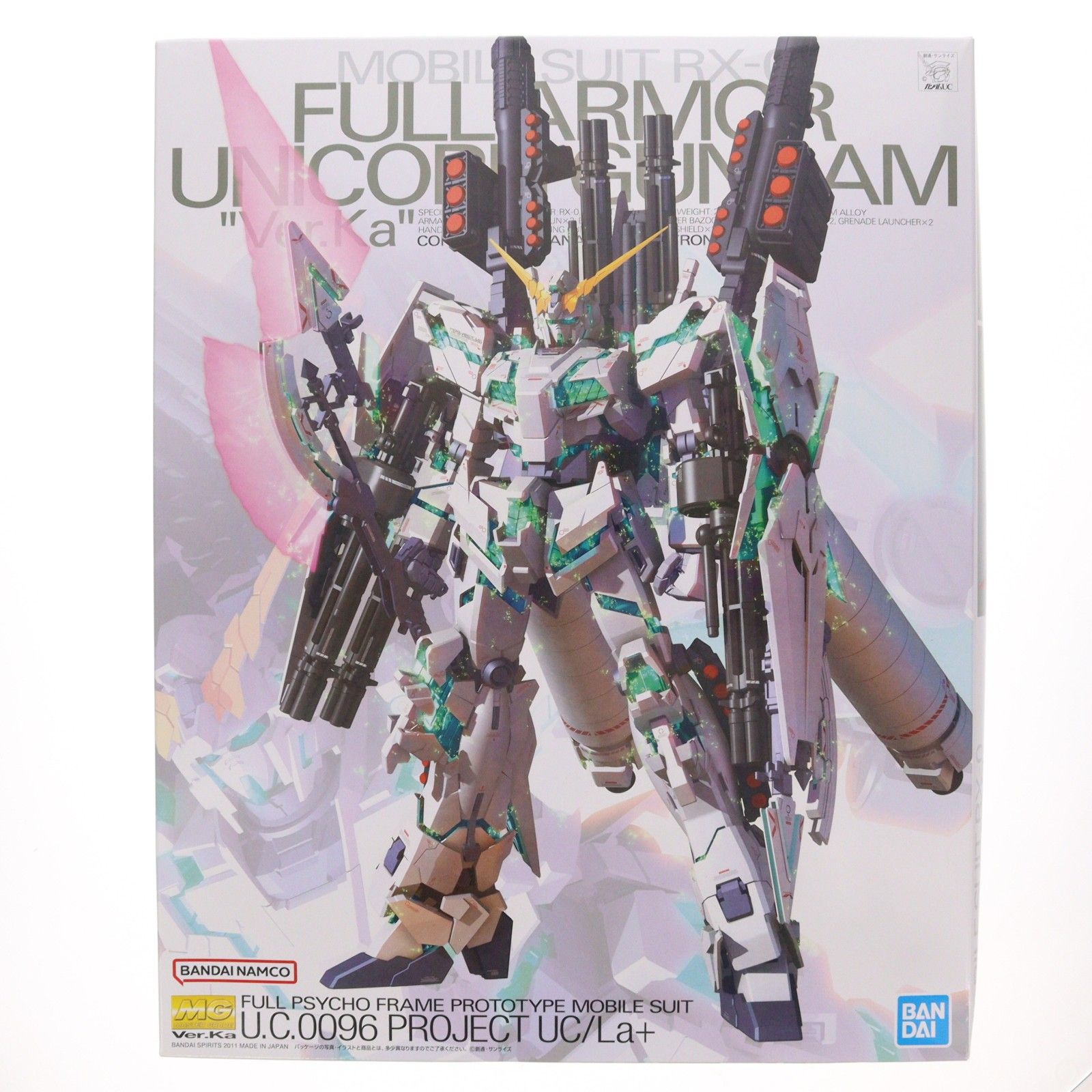(再販) MG 1/100 RX-0 フルアーマーユニコーンガンダム Ver.Ka 機動戦士ガンダムUC(ユニコーン) プラモデル(5061589) バンダイスピリッツ