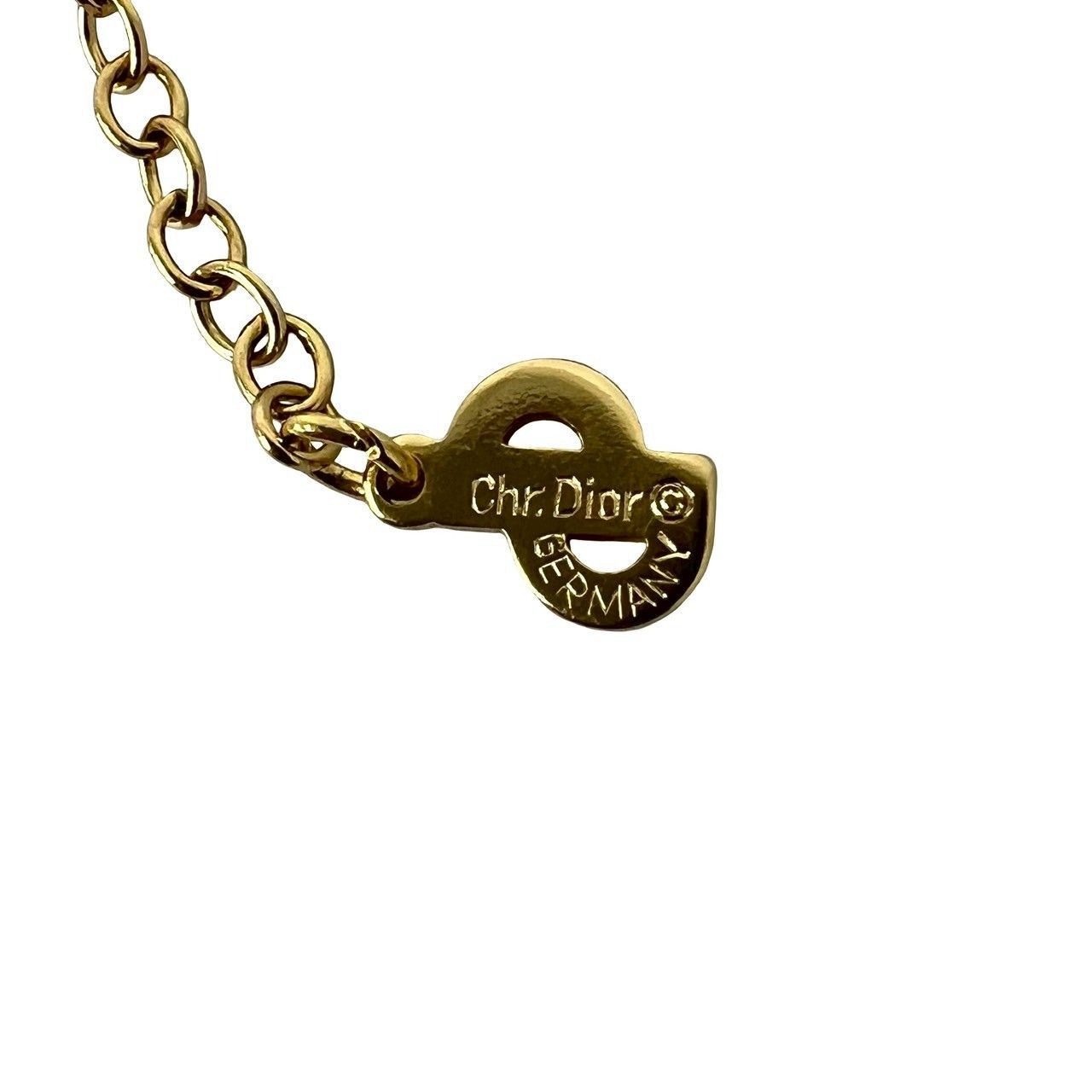 極 美品 Christian Dior クリスチャン ディオール CD ロゴ モチーフ GP
