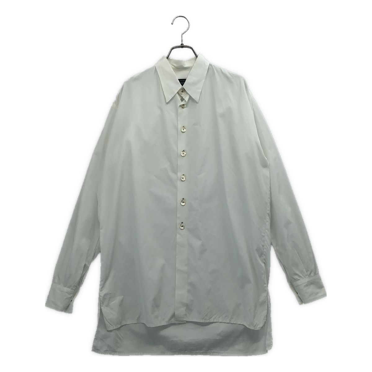 GEOFFREY B.SMALL / ジェフリーBスモール | オーバーシルエットシャツ | XS | ホワイト | メンズ