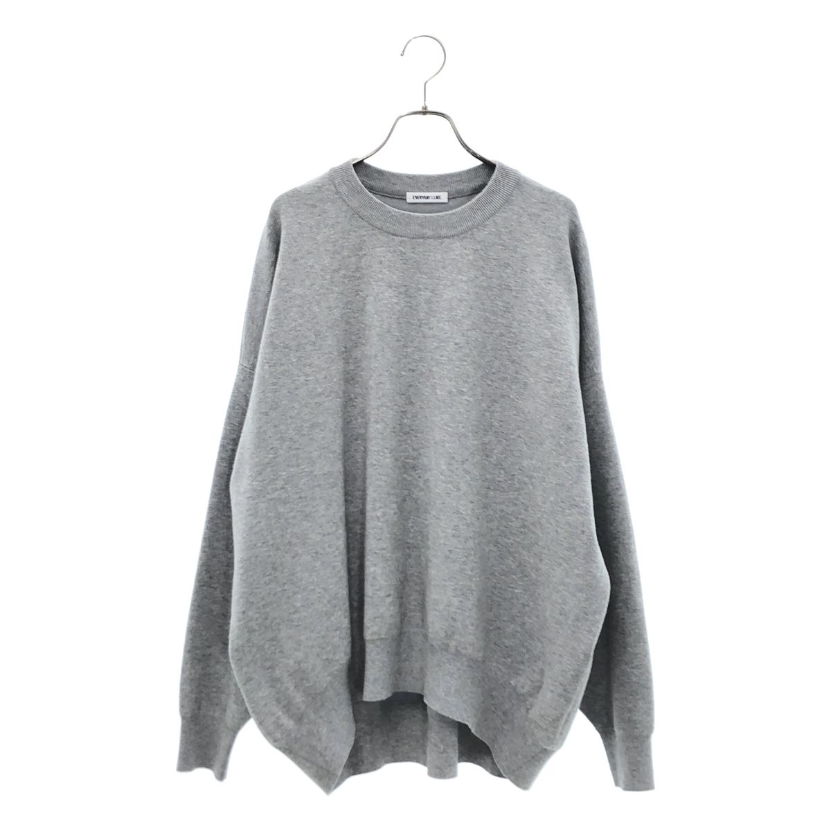 Deuxieme Classe / ドゥーズィエムクラス | 2026SS | コットンカシミヤリラックスプルオーバー | F | グレー | レディース
