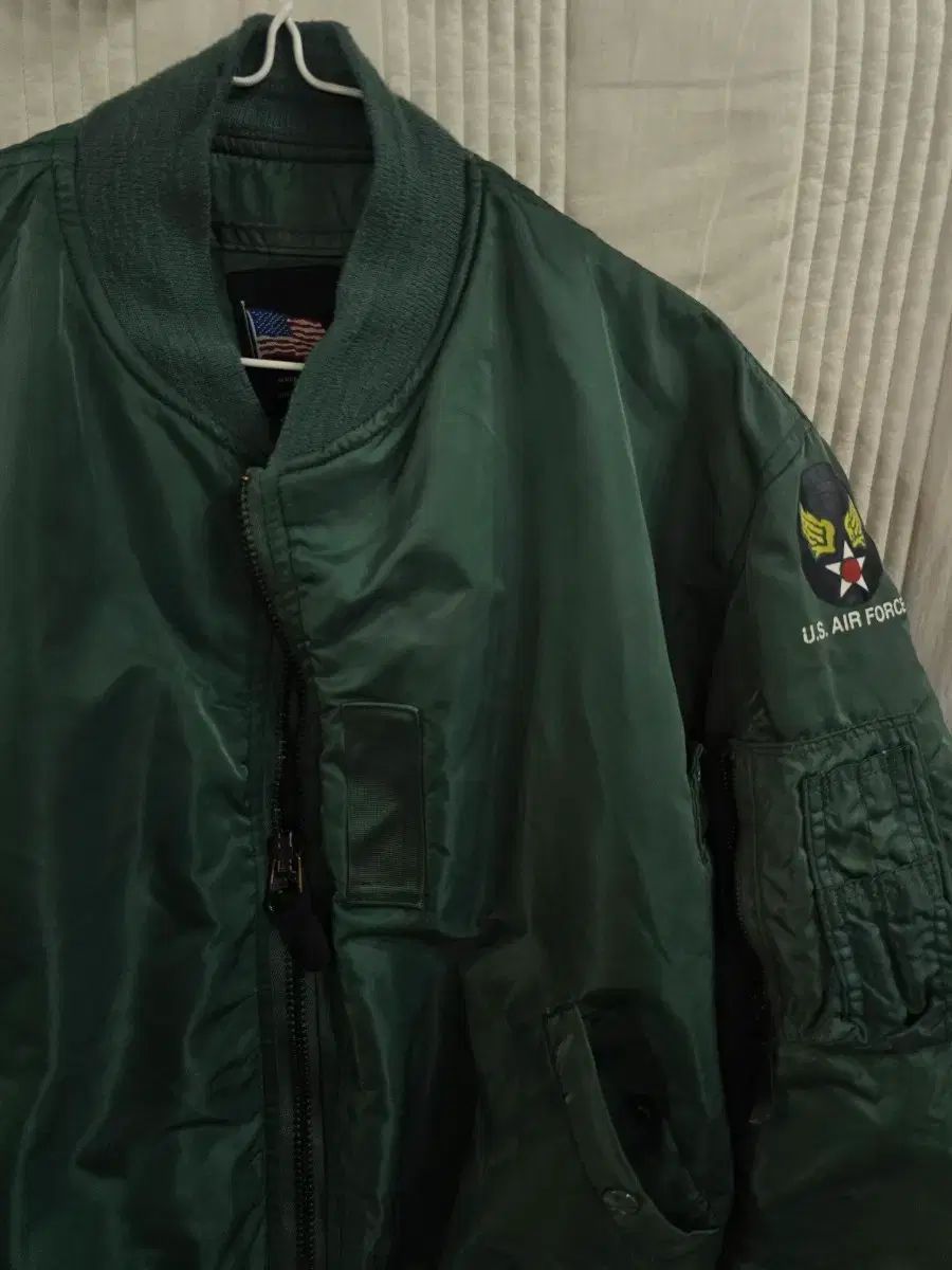 US AIR FORCE パイロットジャンパー MA-1