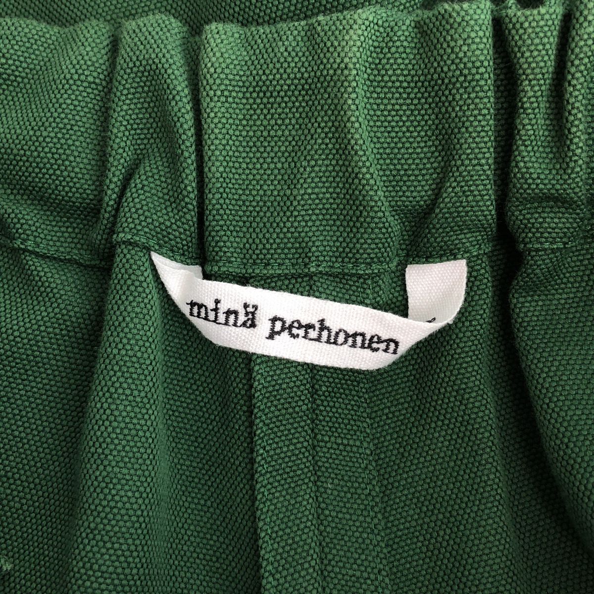 mina perhonen yamanami ヤマナミ リネン ハーフパンツ mina perhonen / ミナペルホネン | camp コットン リネン クロップド