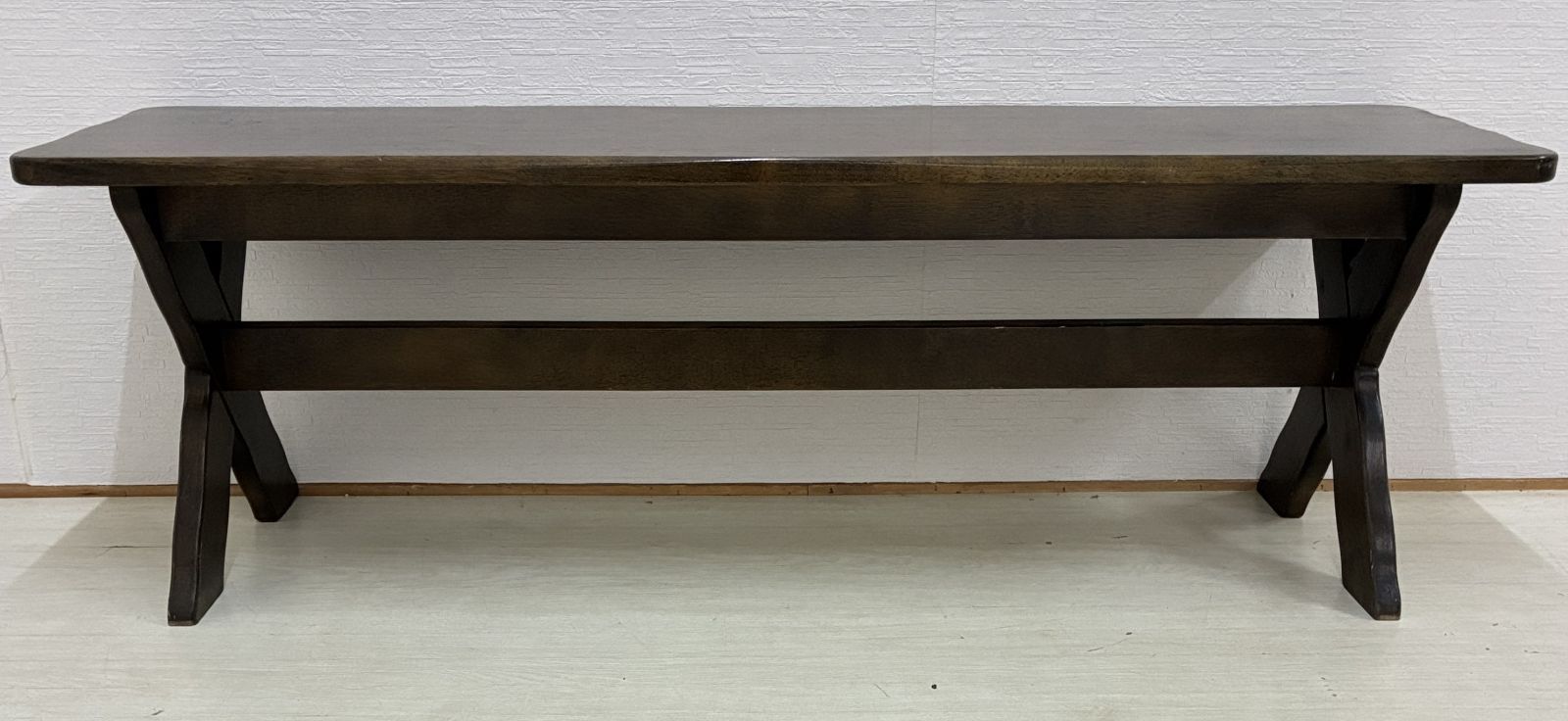 カリモク】ルスティック RUSTIC ベンチ 椅子 ダイニングチェア 木製