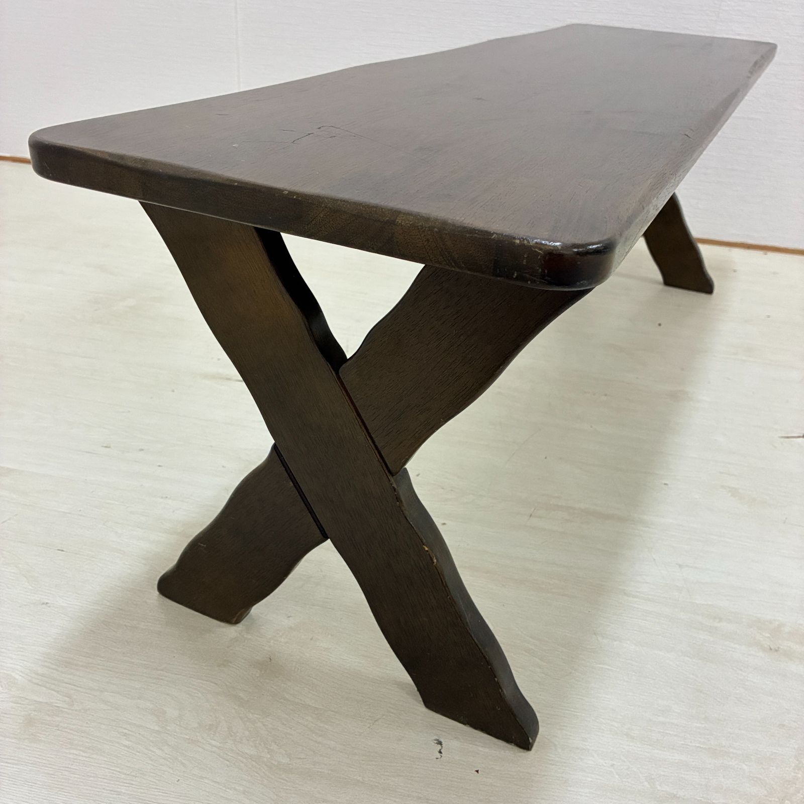 カリモク】ルスティック RUSTIC ベンチ 椅子 ダイニングチェア 木製