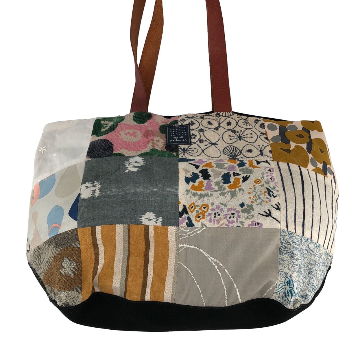 ミナ ペルホネン ピースバッグ マルチカラー　未使用 mina perhonen / ミナペルホネン | piece bag / パッチワーク ピース