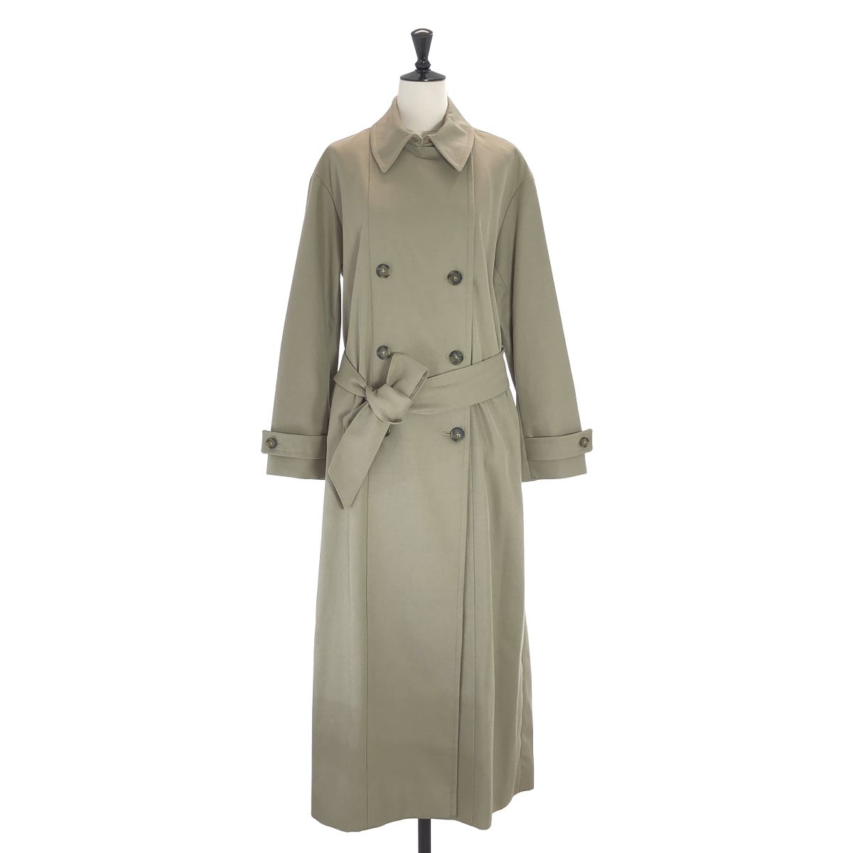 【美品】 A.P.C. / アーペーセー | コットン ウール トレンチコート | 34 | ベージュ | レディース