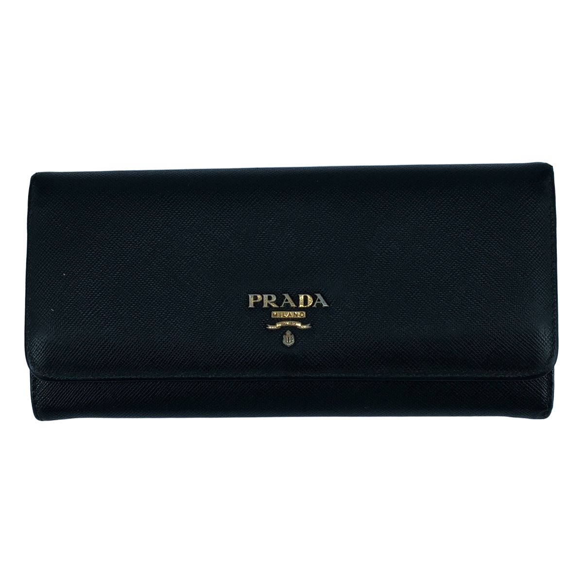 PRADA / プラダ | サフィアーノ ロングウォレット / 1M1132 | ブラック | レディース