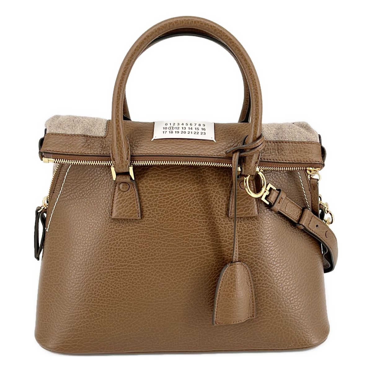 【美品】 Maison Margiela / メゾンマルジェラ | 2022SS | 5AC 2way レザーバッグ | UNI | ブラウン | レディース