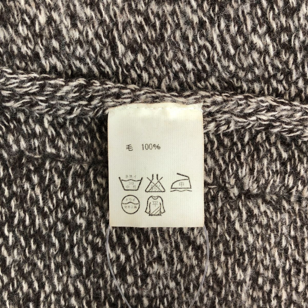 KAPITAL / キャピタル | ウール ニット カーディガン | 2 | ブラウン系