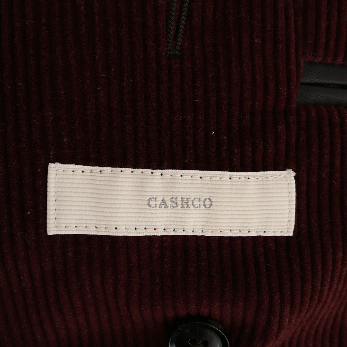 Ermenegildo Zegna / エルメネジルドゼニア | CASHCO シルク カシミヤ コーデュロイ テーラードジャケット | 48 | ボルドー | メンズ