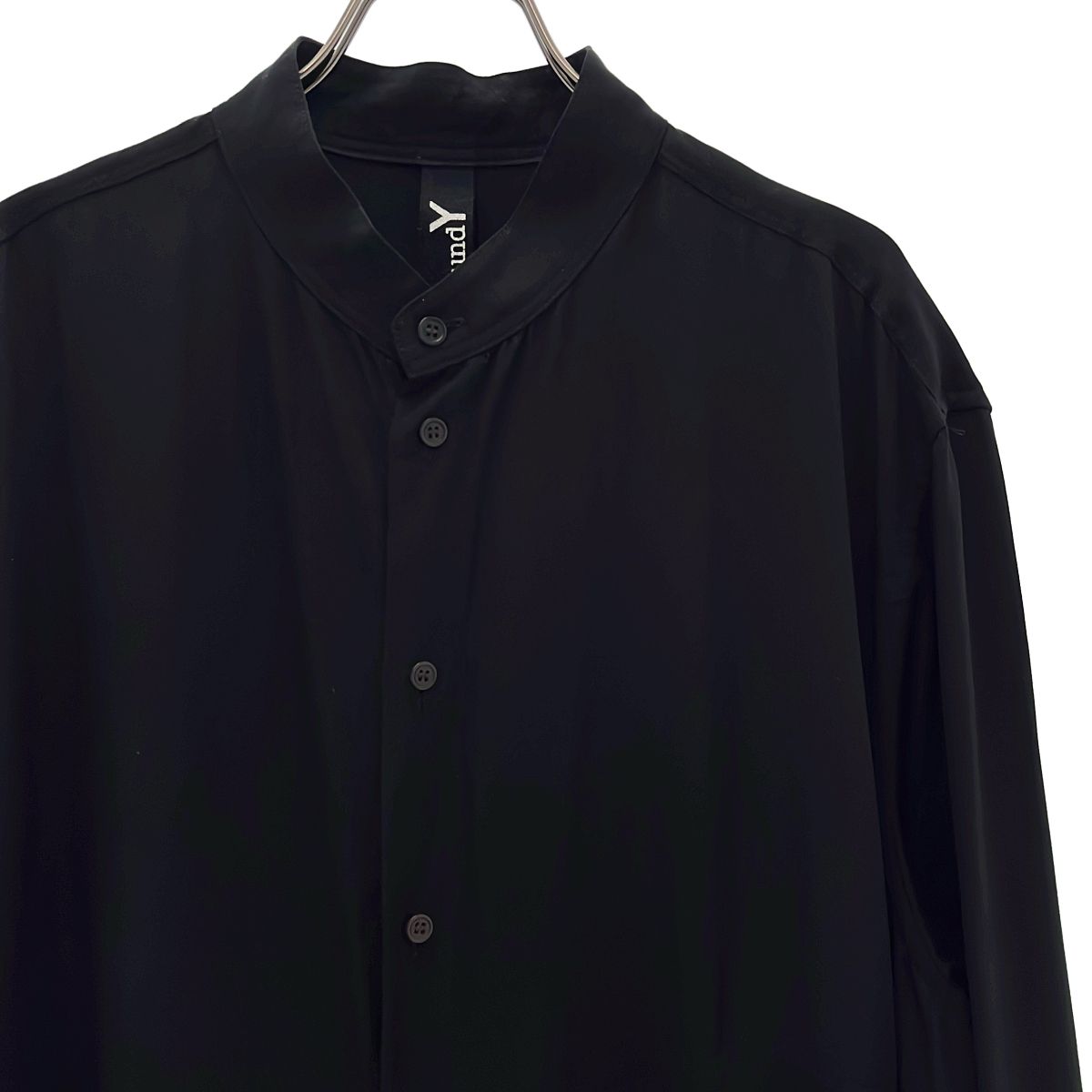 Ground Y / グラウンドワイ | Front left twist Long shirt シャツ